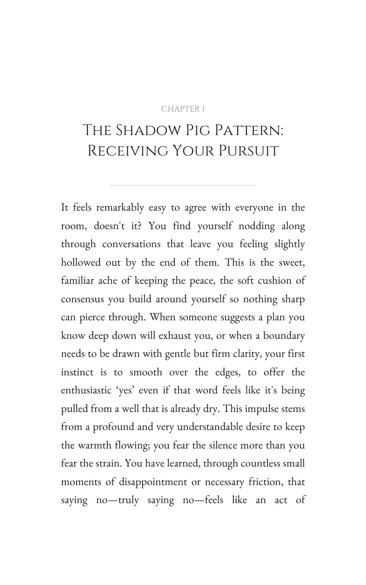 Shadow Pig: People Pleasing Activation: Establish Your Movement interior preview