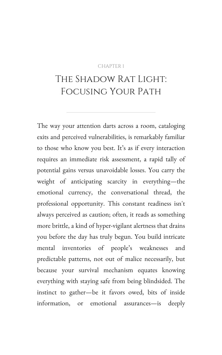 Shadow Rat: Inner Conflict Realization: Your Energy Actualized interior preview
