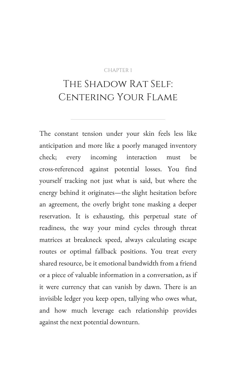 Shadow Rat: Your Hidden Fears Mastery: Finesse Your Gift interior preview