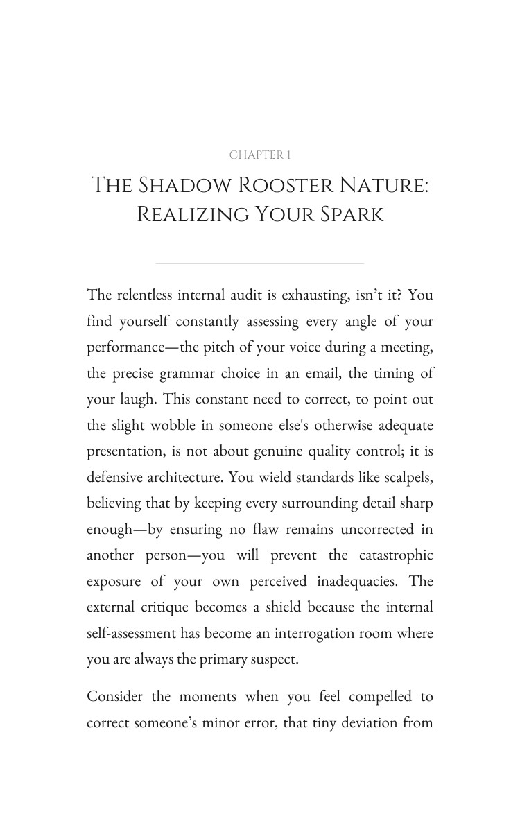 Shadow Rooster: Inner Conflict Strategies: Claim Your Condition interior preview