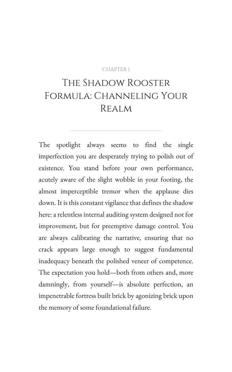 Shadow Wounds Playbook: Shadow Rooster: Direct Your Shift interior preview