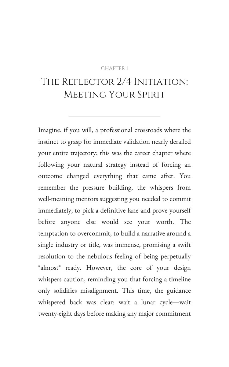 Career Handbook: Reflector 2/4: Navigate Your Energy interior preview