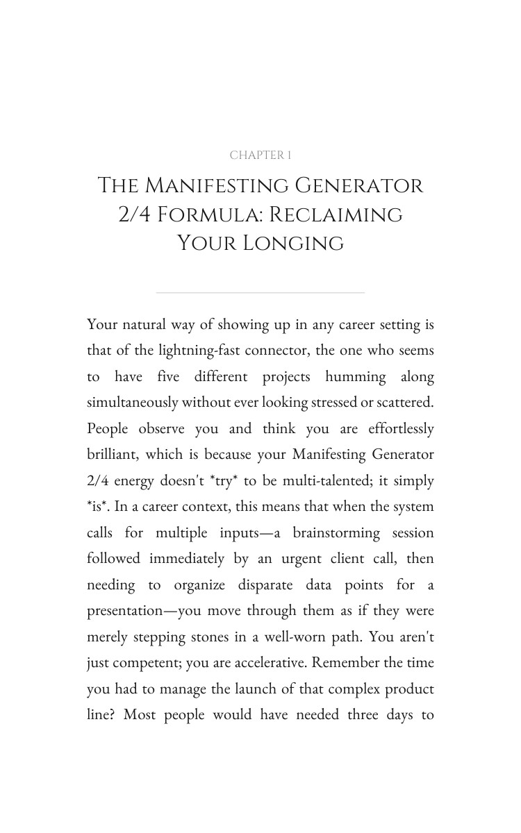 Career Method for Manifesting Generator 2/4: Your Hunt Designed interior preview