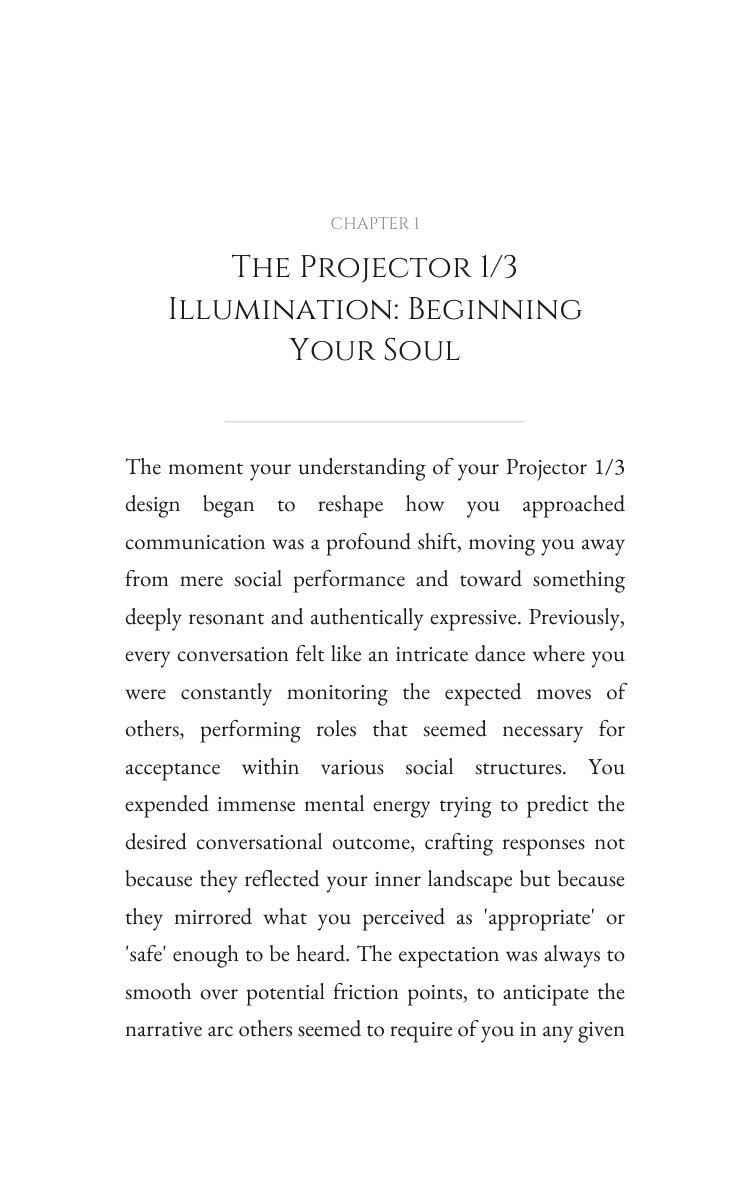 Communication Method for Projector 1/3: Your Art Forged interior preview