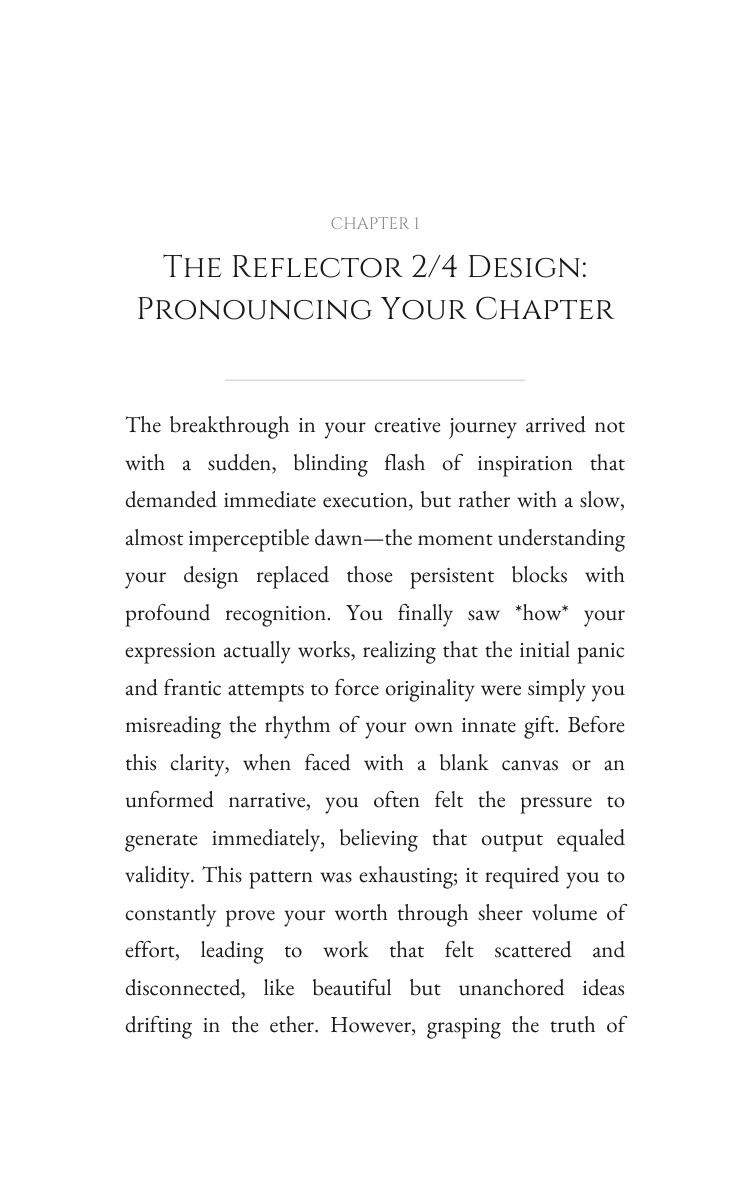 Creativity Resource: Reflector 2/4: Command Your Flame interior preview