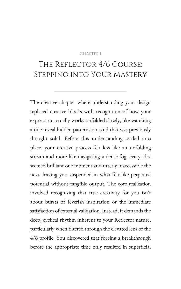 Creativity Roadmap: Reflector 4/6: Discover Your Plan interior preview