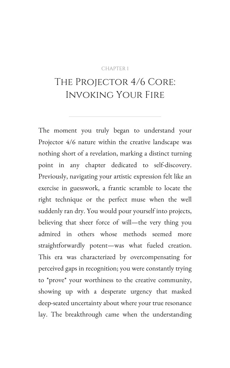 Creativity Way: Projector 4/6: Master Your Journey interior preview