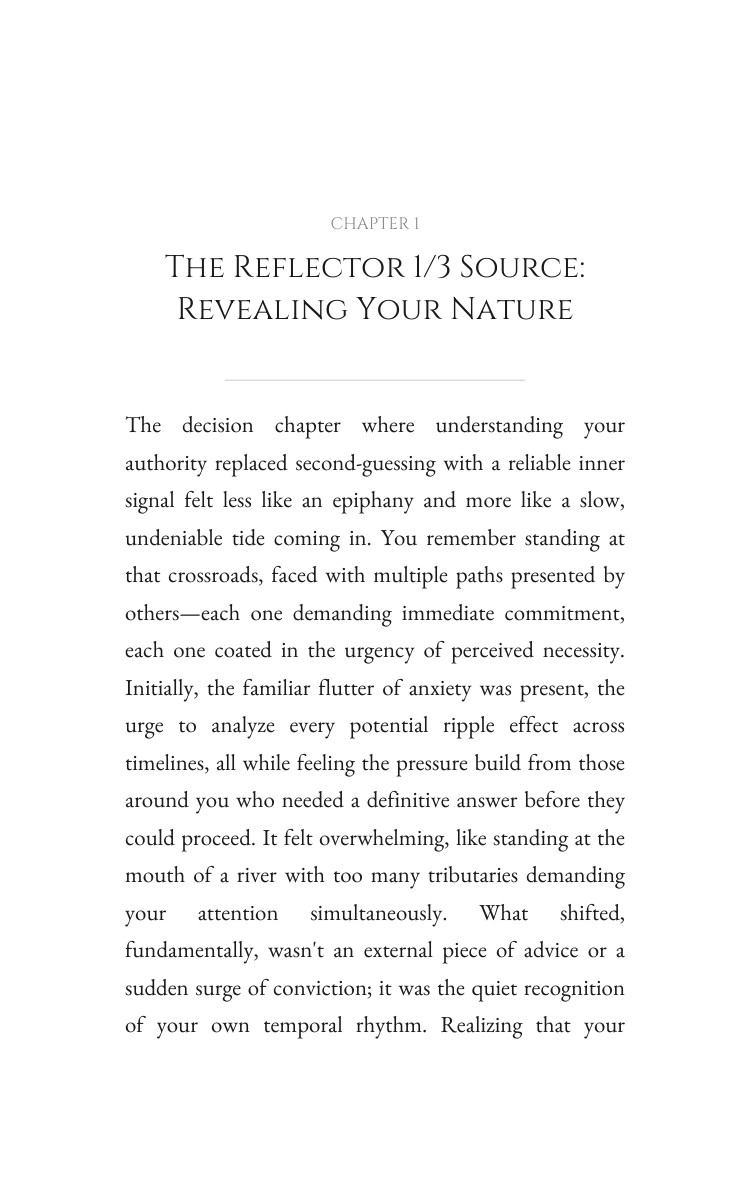 Decision Making Mastery: Reflector 1/3: Build Your Truth interior preview