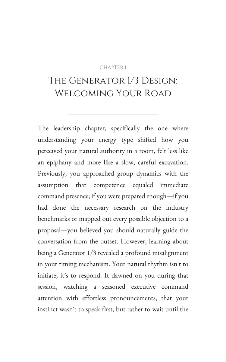 Generator 1/3: Navigating Leadership: Expand Your Existence interior preview