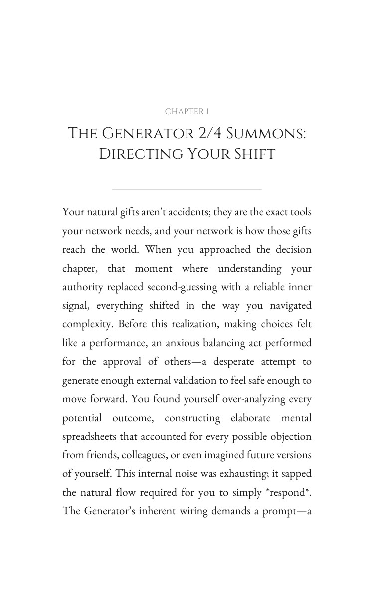 Generator 2/4 Decision Making Essentials: Your Search Actualized interior preview