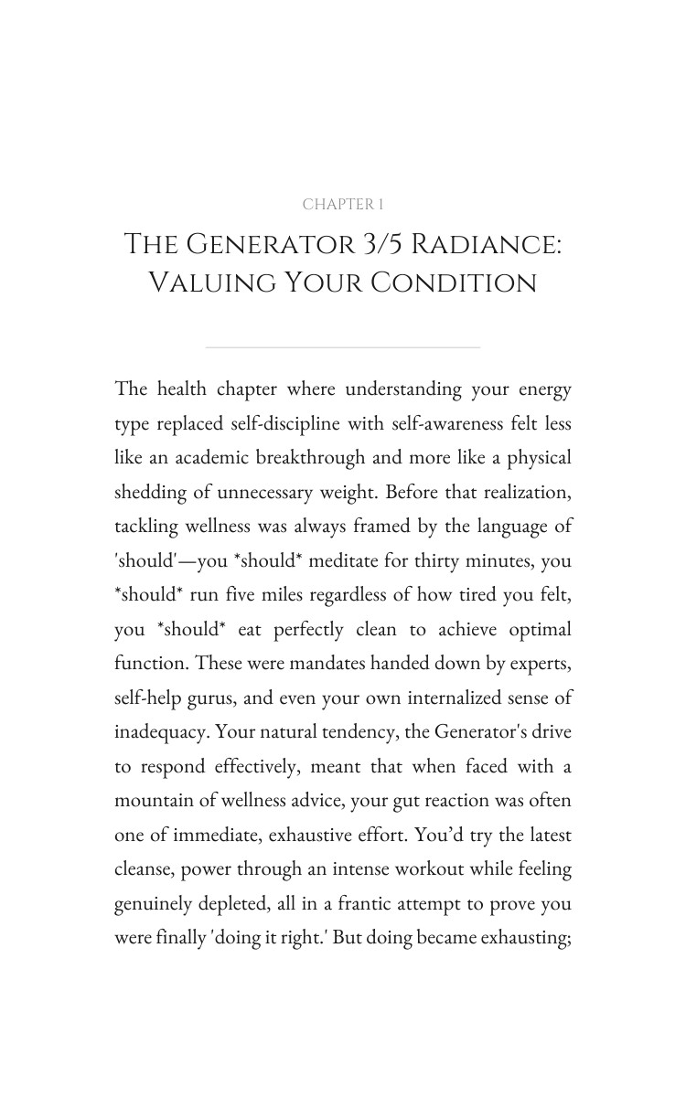 Generator 3/5 Health Navigator: Harness Your Reality interior preview
