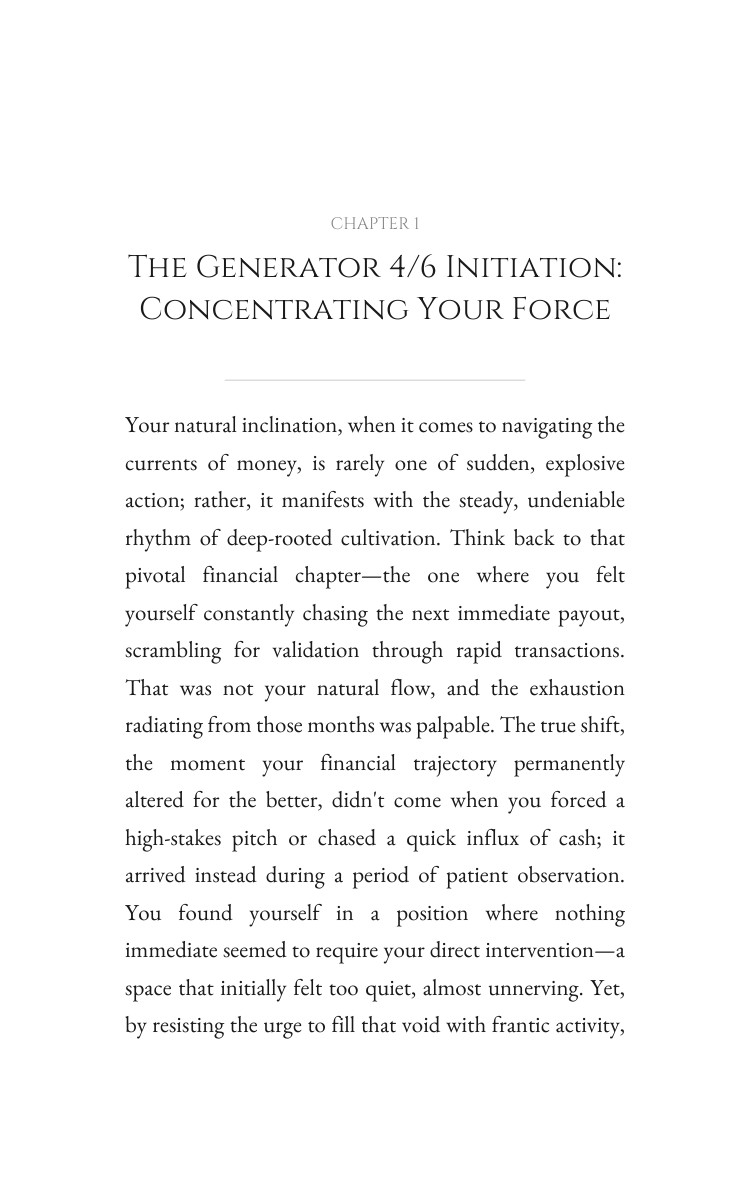 Generator 4/6 Money Encyclopedia: Reclaim Your Heart interior preview