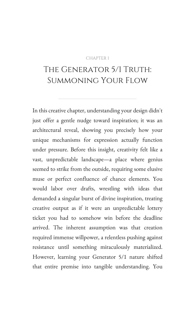 Generator 5/1 Creativity Playbook: Your Process Refined interior preview