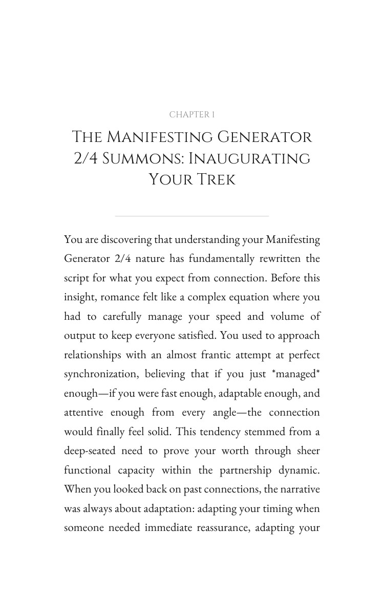 Manifesting Generator 2/4 Relationships Integration: Your Ascent Emerged interior preview