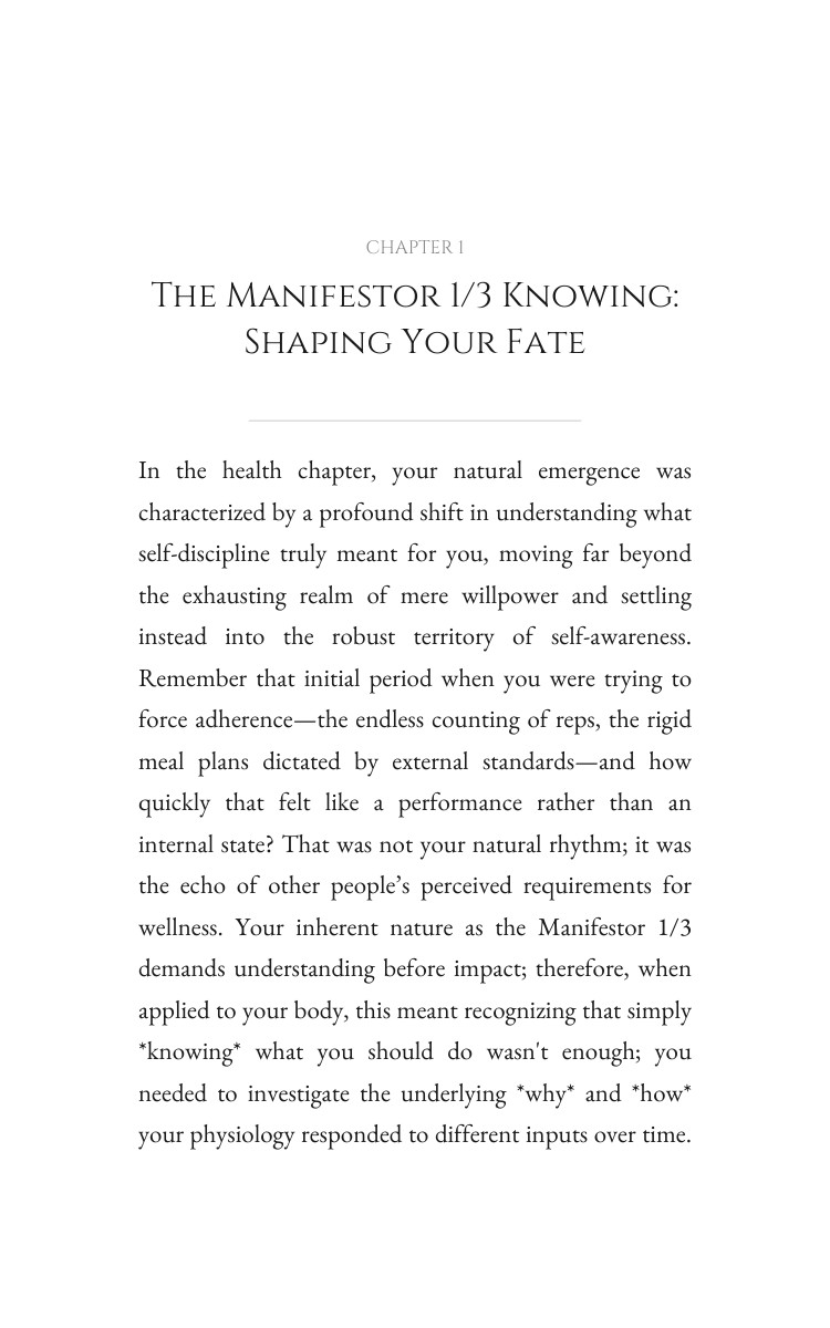Manifestor 1/3: Health Optimization: Vitalize Your Adventure interior preview