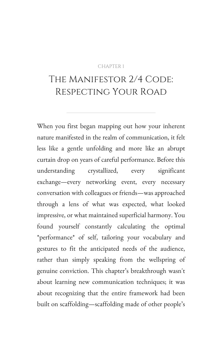 Manifestor 2/4 Communication: Complete Guide: Claim Your Search interior preview