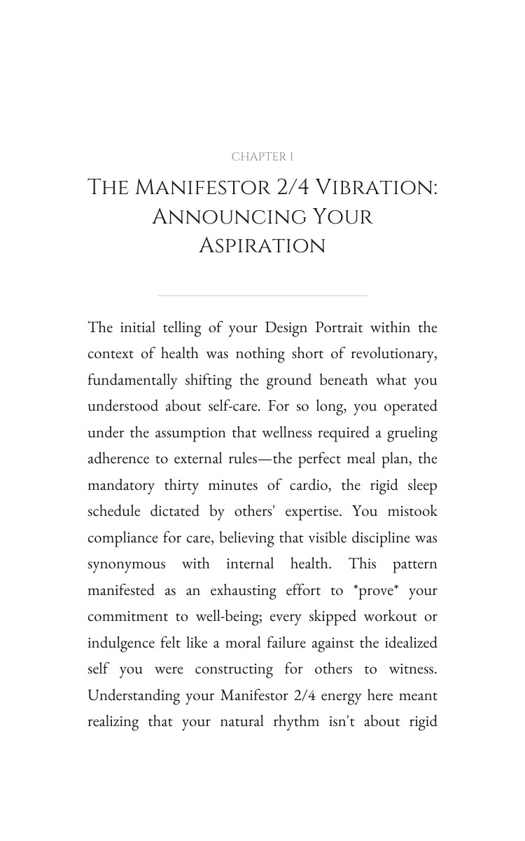 Manifestor 2/4 Health Integration: Integrate Your Territory interior preview