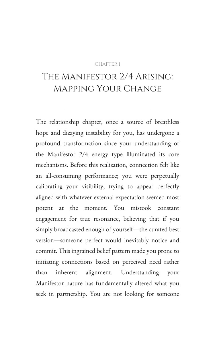 Manifestor 2/4 Relationships Field Guide: Ground Your Truth interior preview
