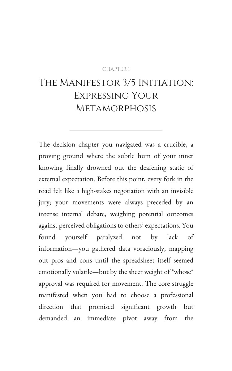 Manifestor 3/5 Decision Making Strategy Guide: Your Journey Optimized interior preview