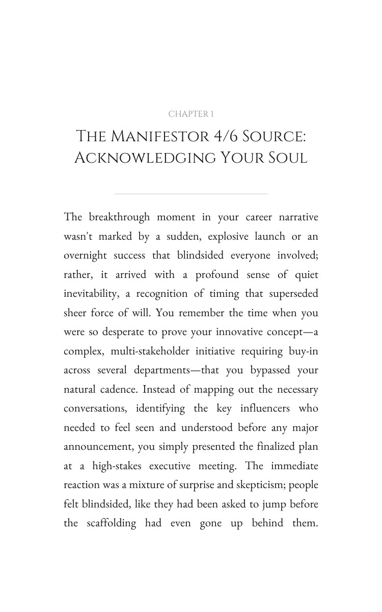 Manifestor 4/6 Career Achievement Guide: Multiply Your Spirit interior preview