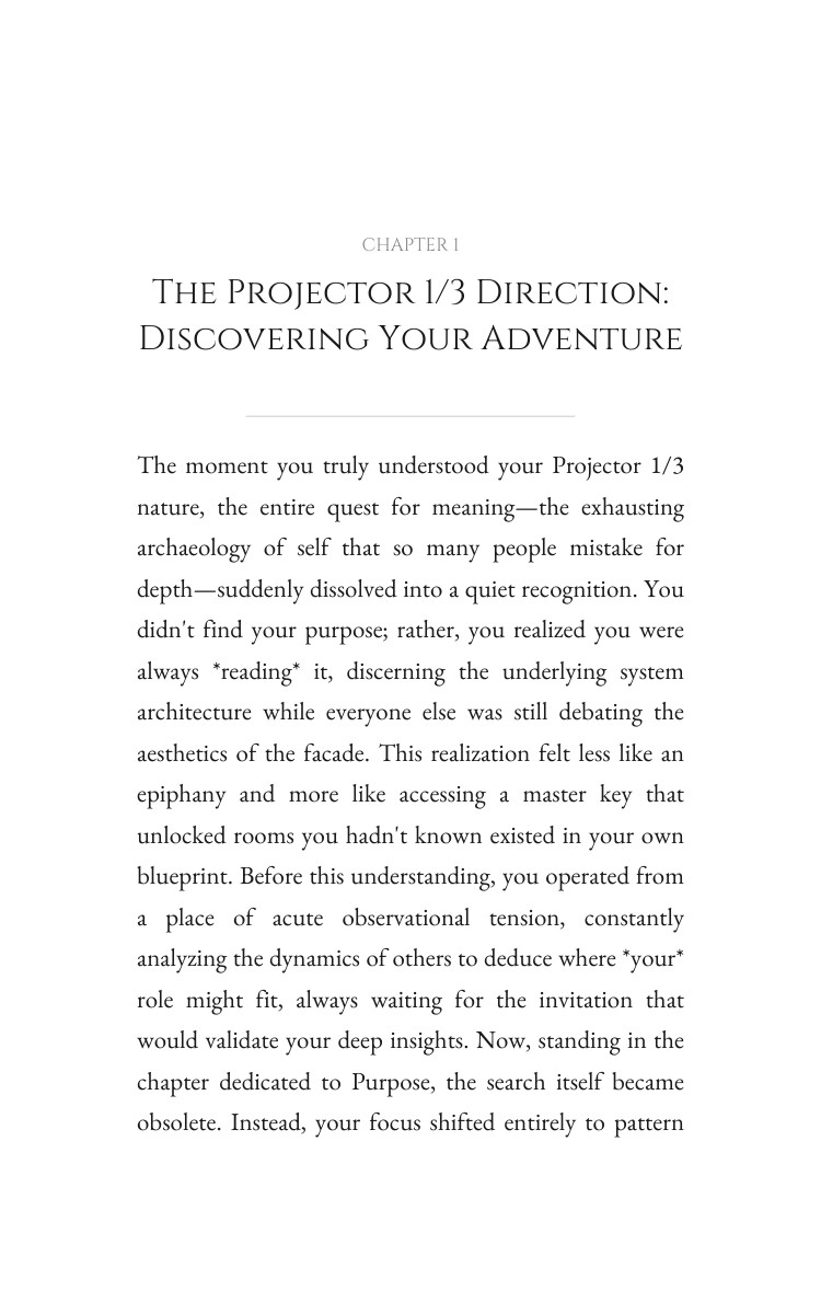 Projector 1/3 Purpose Wisdom: Direct Your Realm interior preview