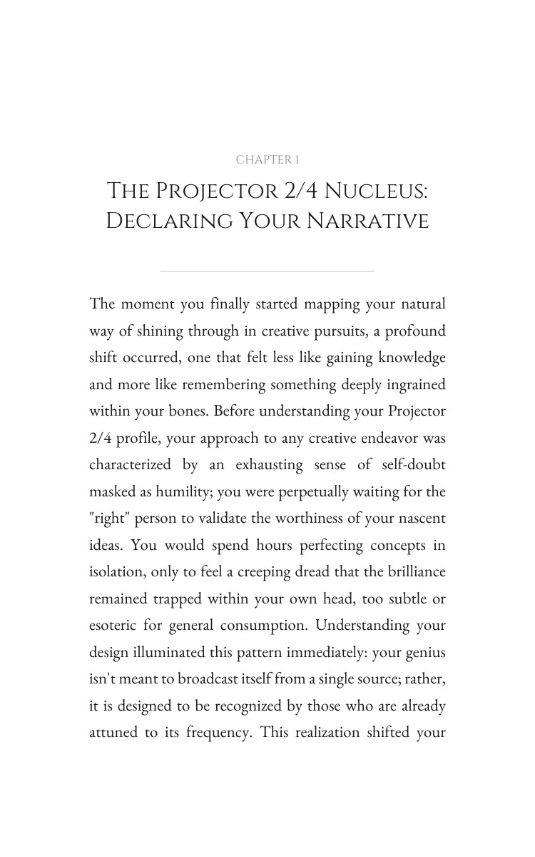 Projector 2/4 Creativity Mastery: Your Course Catalyzed interior preview