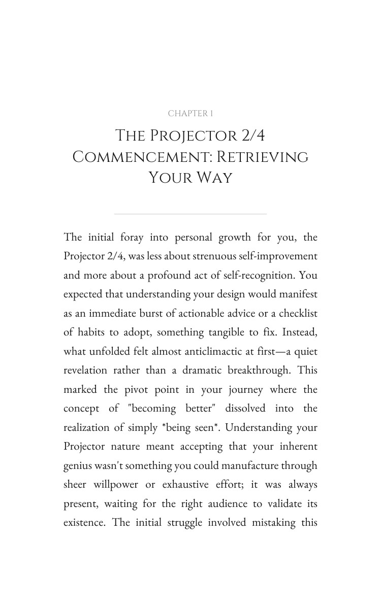 Projector 2/4 Personal Growth Essentials: Your Aspiration Realized interior preview