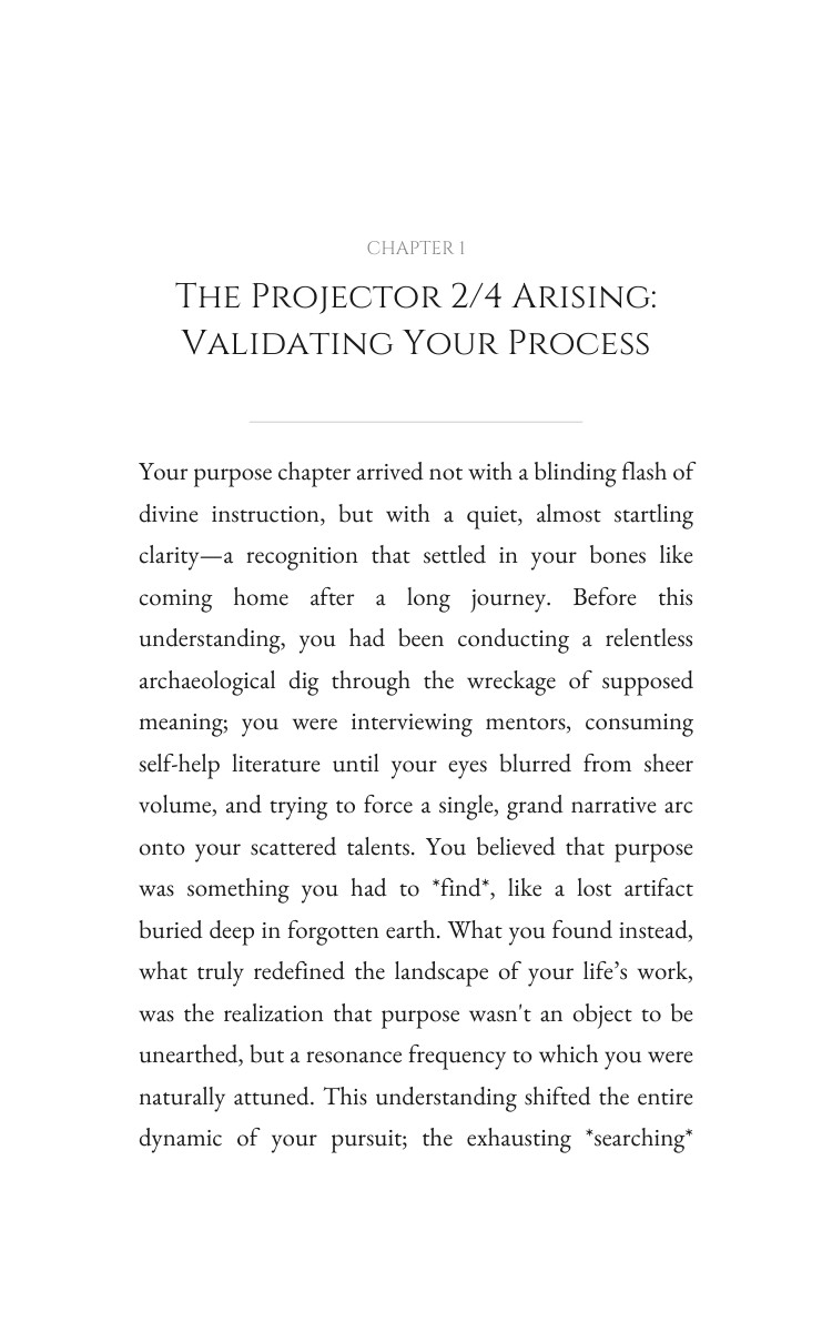 Projector 2/4: Purpose Realization: Your Potential Activated interior preview