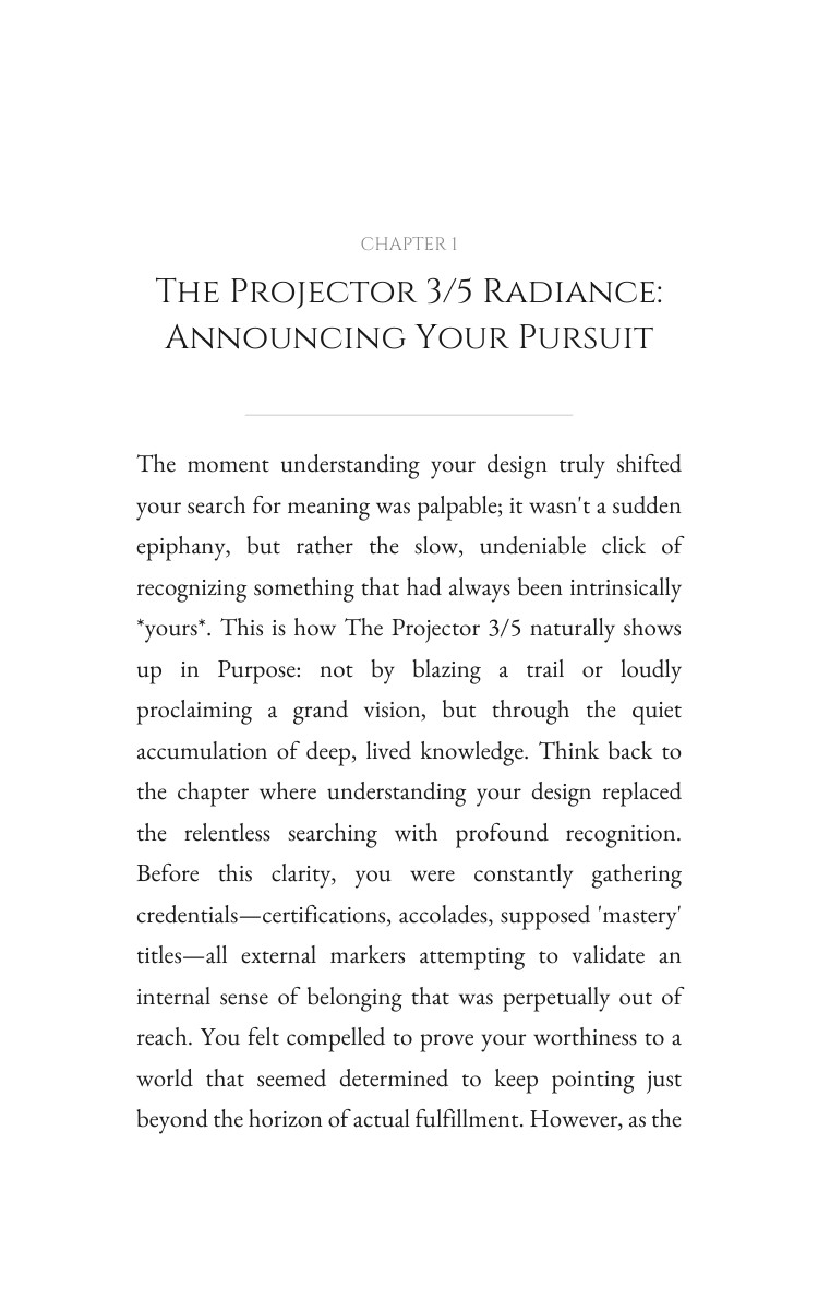 Projector 3/5 Purpose: Strategic Guide: Own Your Calling interior preview