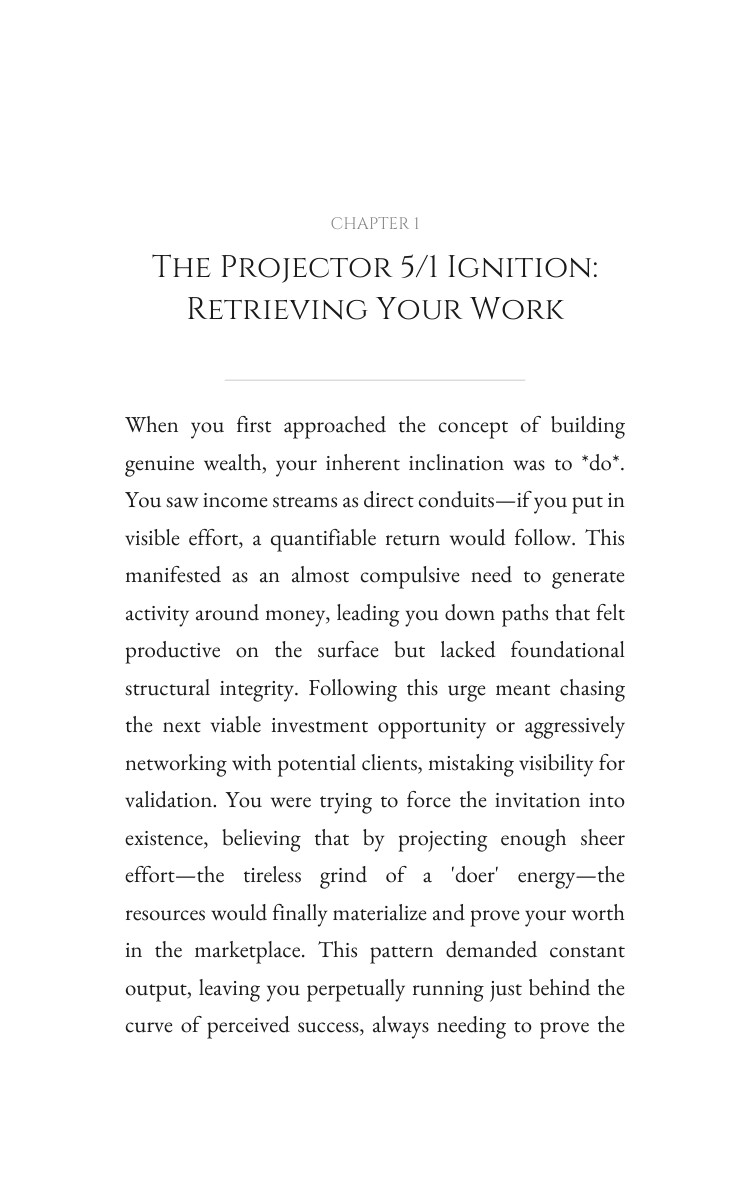 Projector 5/1 Money Breakthrough Guide: Focus Your Existence interior preview