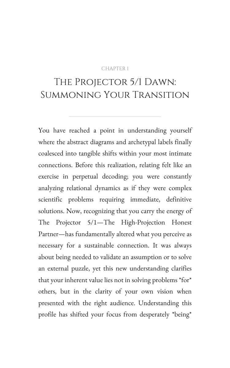 Projector 5/1: Relationships Activation: Your Status Awakened interior preview