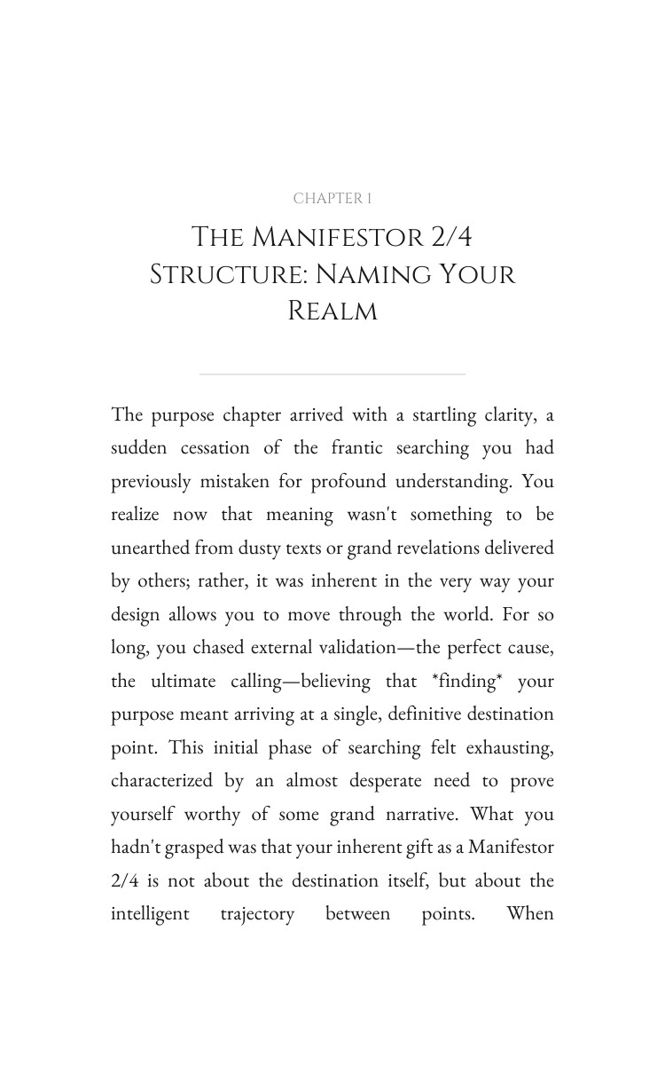 Purpose Journey: Manifestor 2/4: Engineer Your Energy interior preview
