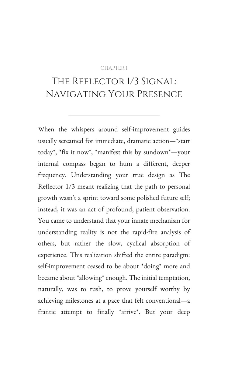 Reflector 1/3 Guide to Personal Growth: Ground Your Process interior preview