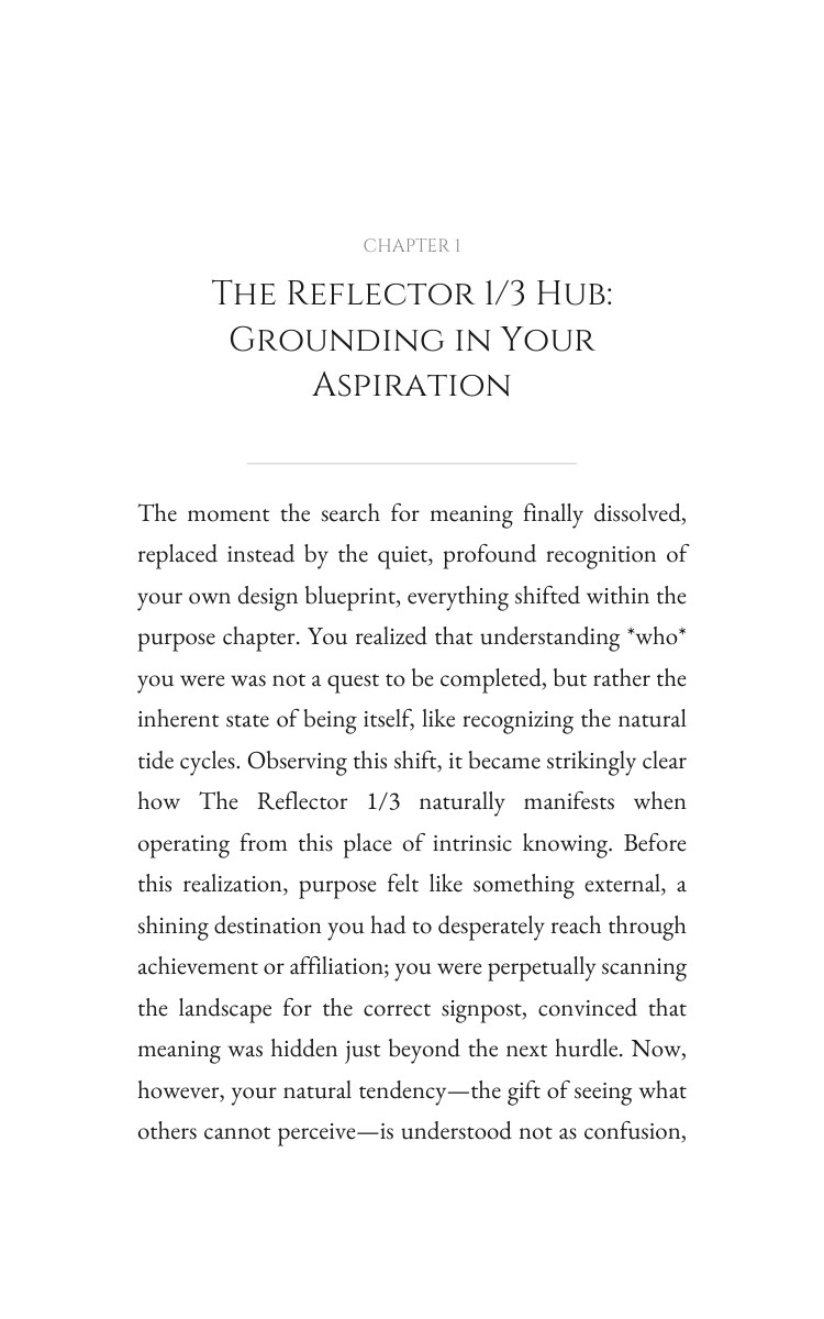 Reflector 1/3: Purpose Integration: Deepen Your Process interior preview