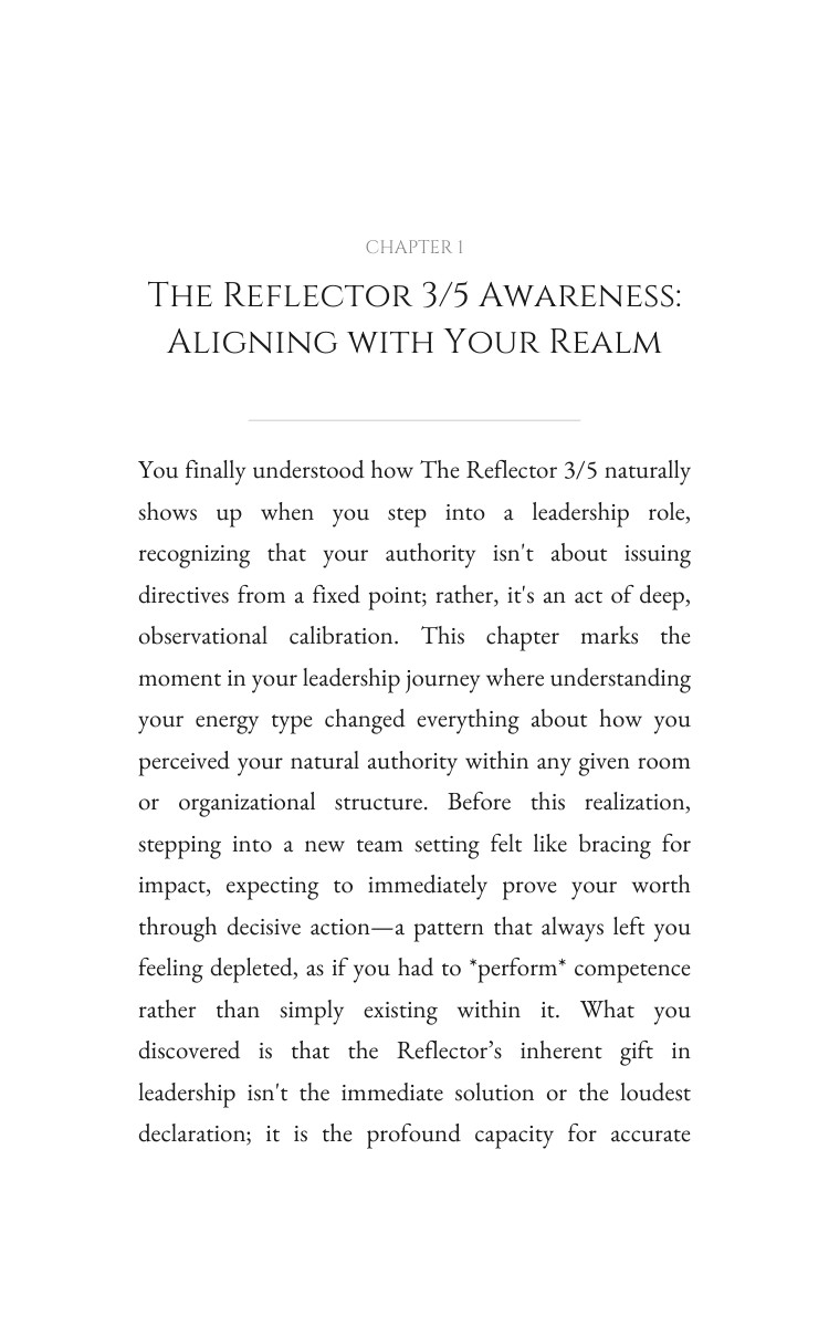 Reflector 3/5: Leadership Unlocked: Ignite Your Power interior preview
