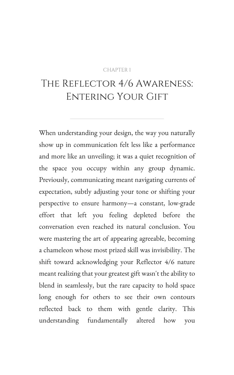 Reflector 4/6 Communication Wisdom: Establish Your Destiny interior preview