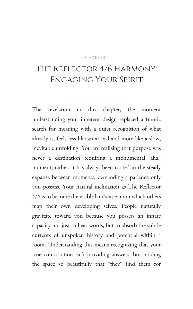 Reflector 4/6 Purpose Playbook: Anchor Your Energy interior preview