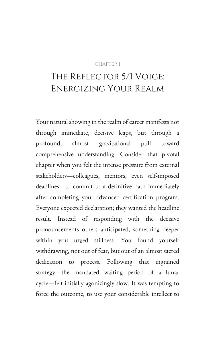 Reflector 5/1: Career Activation: Engineer Your Fire interior preview