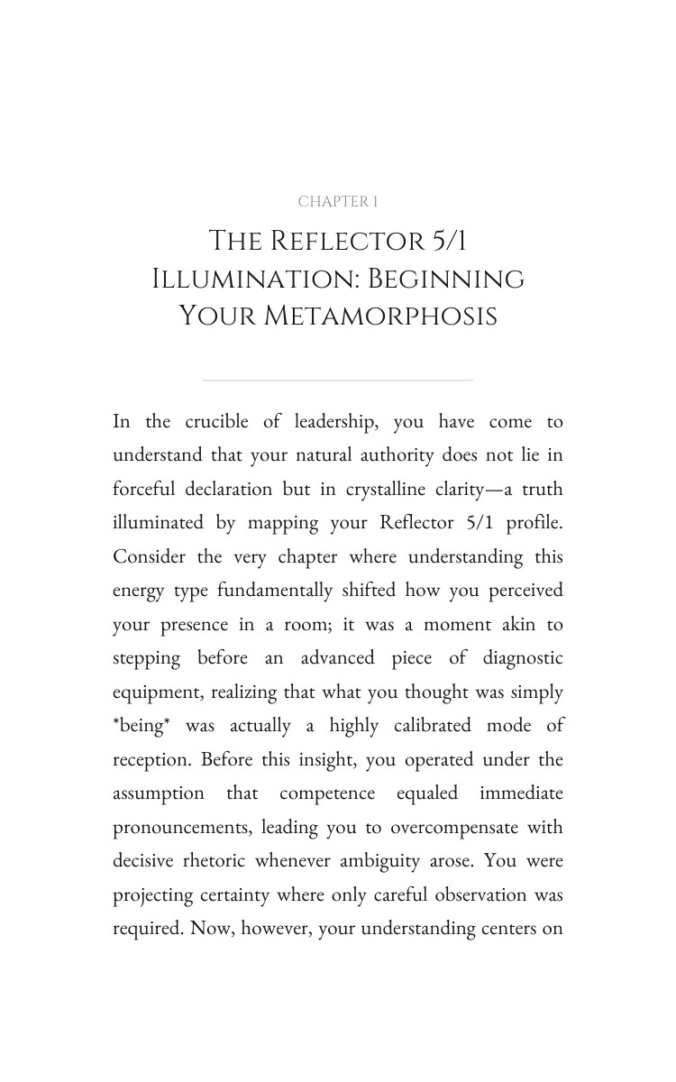 Reflector 5/1: Your Leadership Blueprint: Your Passage Strengthened interior preview