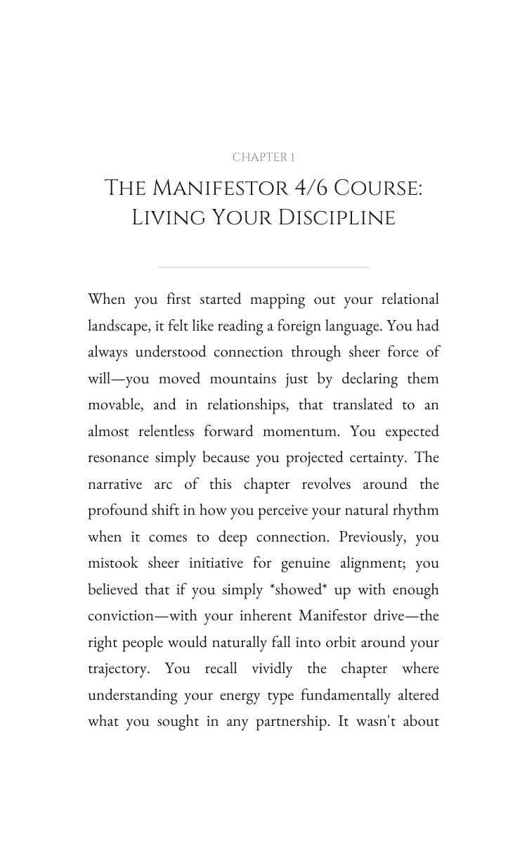 Relationships Roadmap: Manifestor 4/6: Your Course Strengthened interior preview