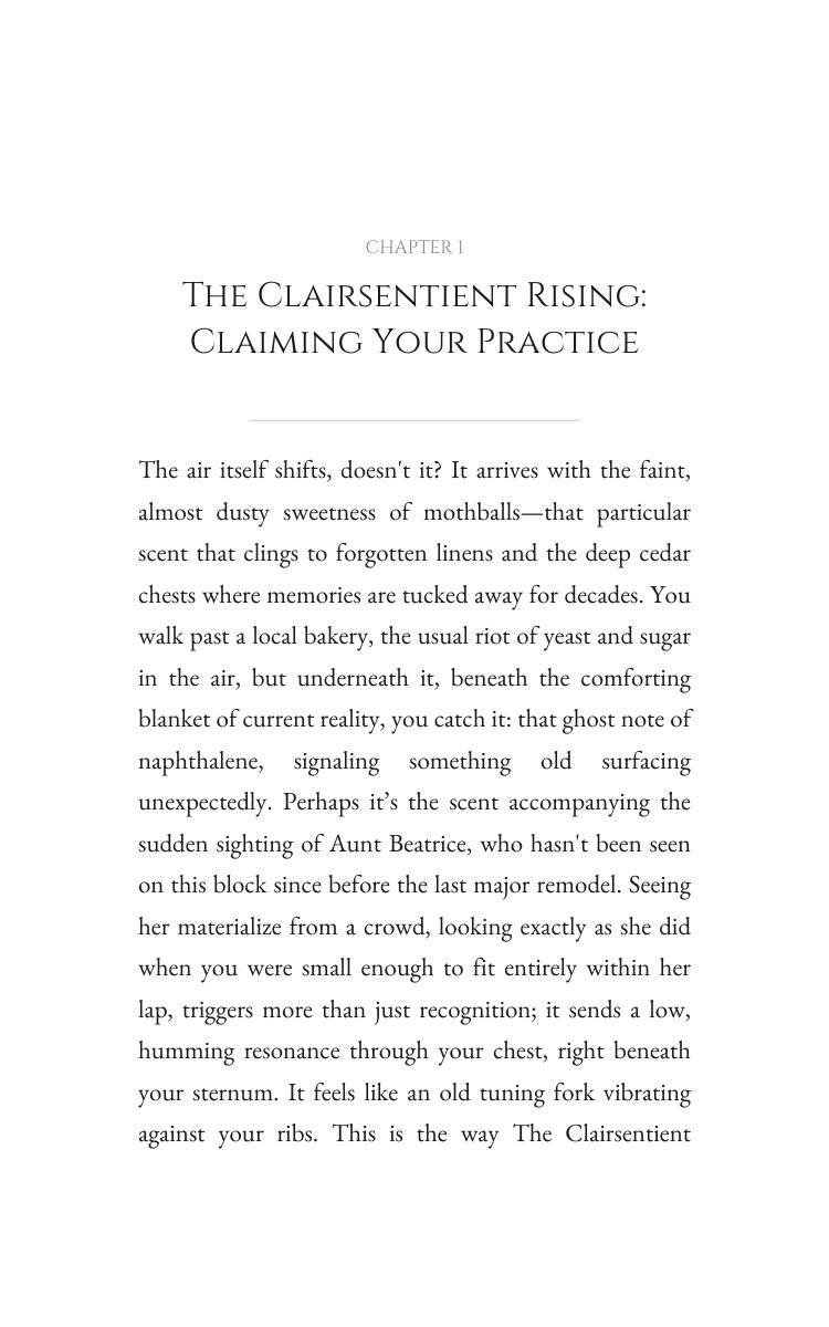 Aging Roadmap: Clairsentient: Optimize Your Fate interior preview