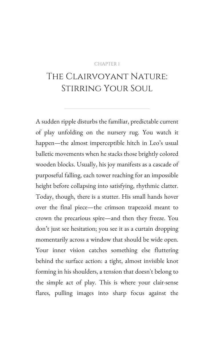 Child Development Resource: Clairvoyant: Your Life Unleashed interior preview
