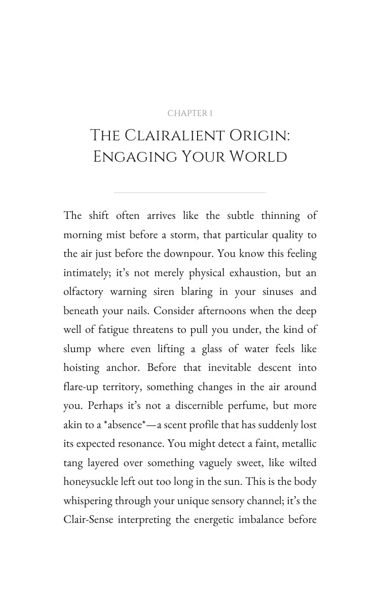 Chronic Illness Handbook: Clairalient: Multiply Your Change interior preview