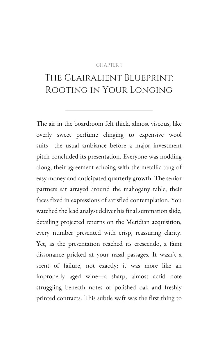 Clairalient Finance Revolution: Master Your Arc interior preview
