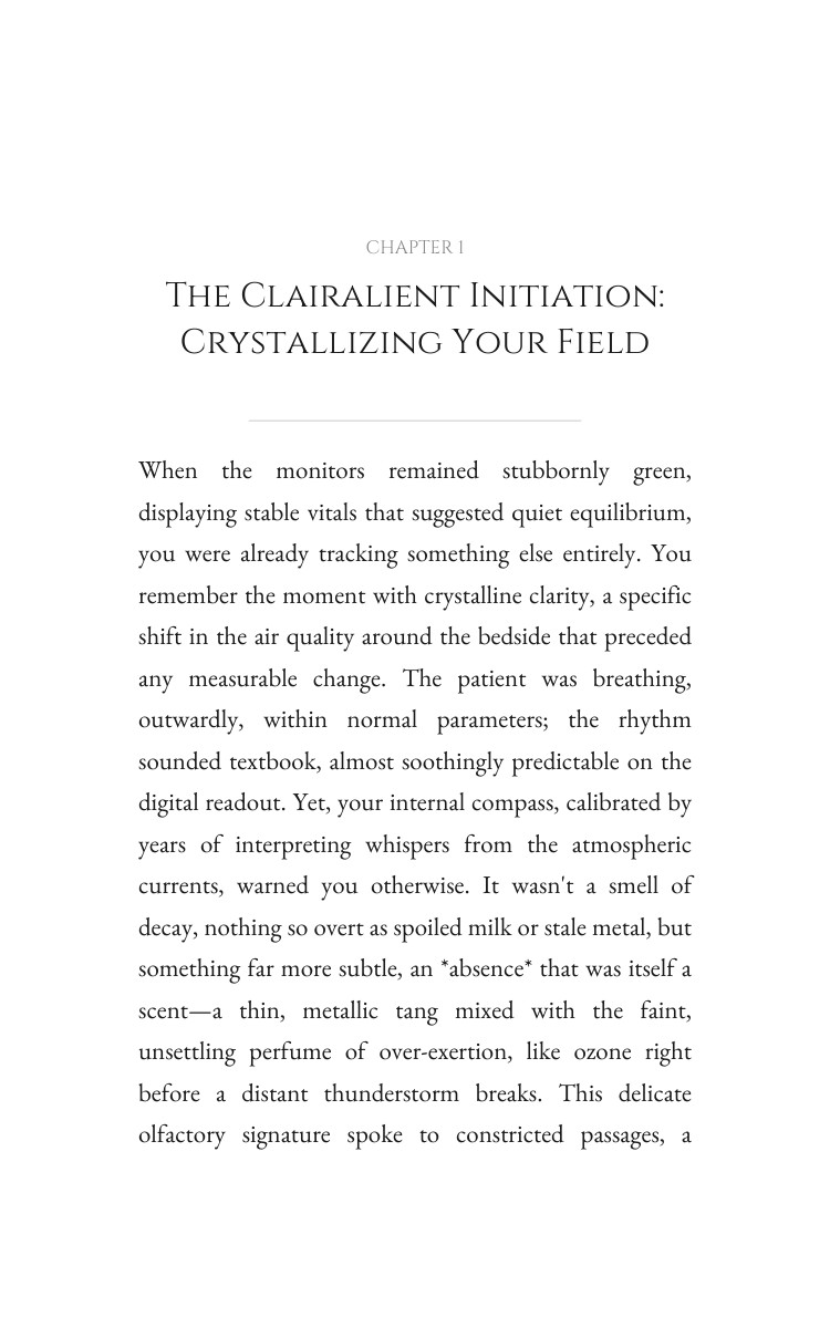 Clairalient Health Guidebook: Own Your Passage interior preview