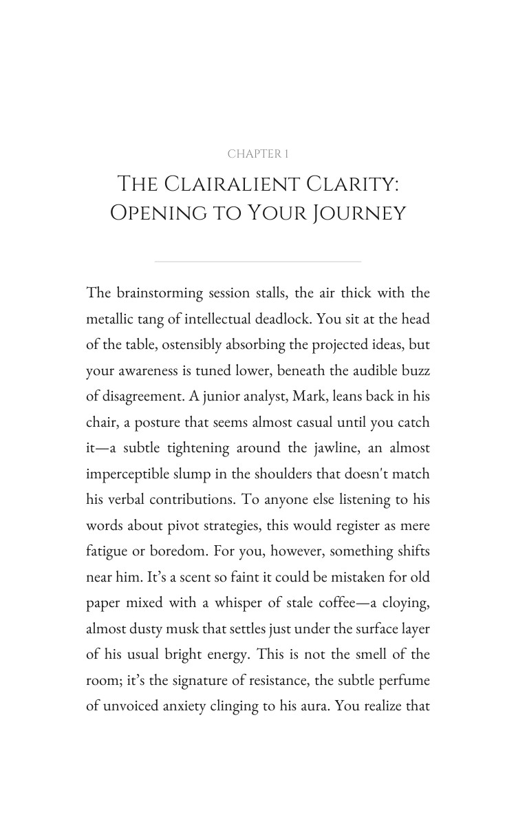 Clairalient Leadership Manual: Your Quest Streamlined interior preview