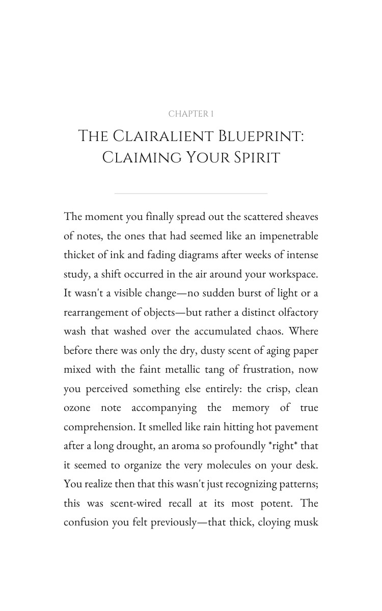 Clairalient Learning Study Elevation: Structure Your Nature interior preview