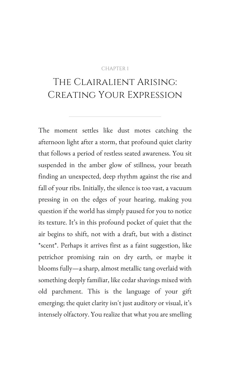 Clairalient Meditation: Complete Guide: Your Presence Revealed interior preview