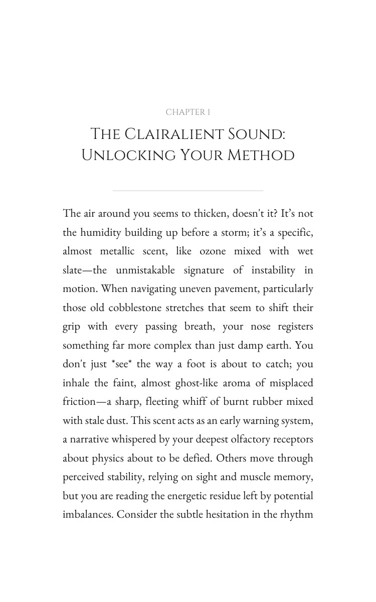 Clairalient: Moving Evolution: Your Narrative Realized interior preview