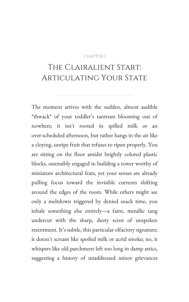 Clairalient: Parenting Clarity: Align Your Aspiration interior preview